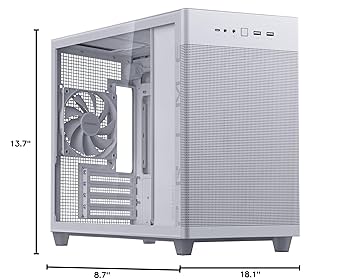 PCケース(自作PC用) ASUS Prime AP201 MicroATX Case ASUS Prime AP201 Tempered Glass MicroATX Case｜Gaming Case